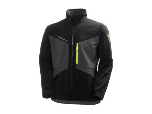 AKER SOFTSHELL (Black/Charc) - HELLY HANSEN XXL Negro