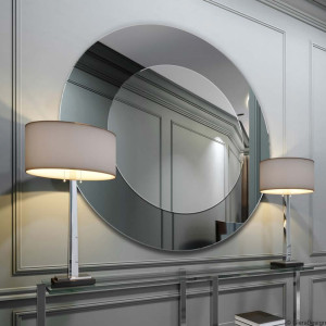 Lustro Modern Line – grafitowe