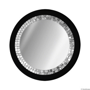 Lustro Glamour Slim czarne