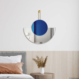 Lustro Sign Inco — niebieskie