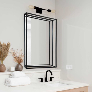 Lustro Grid Simple – w stylu loft