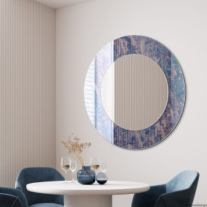 Lustro w postarzanej ramie Modern Line Antique