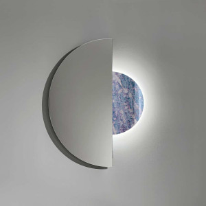 Lustro Luna — podświetlane, antyczne