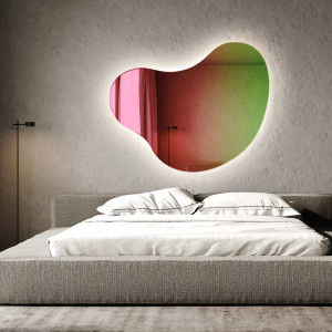 Lustro Plama no.5 Rainbow – tęczowe podświetlane