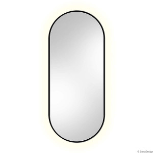 OUT59 – Lustro Ambient Slim w czarnej ramie, LED. rozm.
50x115cm