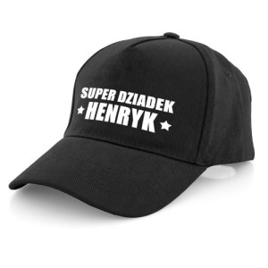 Czapka z daszkiem dla dziadka z personalizowanym nadrukiem - Gwiazdy dla Dziadka