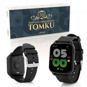 Smartwatch męski GRAVITY GT3-3 z monitorem tętna i ciśnienia – idealny prezent na urodziny
