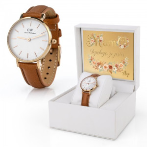 Zegarek damski Daniel Wellington dla Mamy z dedykacją „Dziękuję, że jesteś”