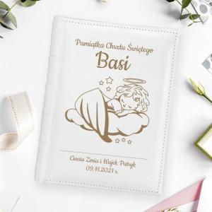 Album na zdjęcia z grawerem na chrzest święty – personalizowane wspomnienia