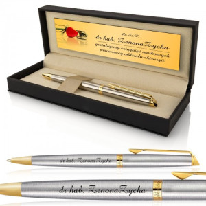 Długopis Waterman Hemisphere GT z grawerem dla lekarza