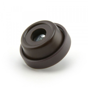 Schraubstopper 28 mm braun