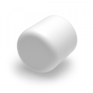 Fusskappen rund 22 mm weiss