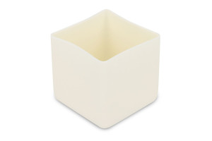 Stuhlbeinkappen weiss 45 x 45 mm