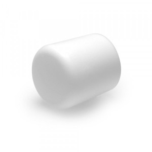 Fusskappen rund 18 mm weiss