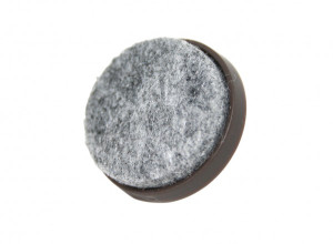 Filzgleiter mit Nagel braun 28 mm