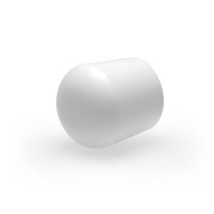 Fusskappen rund 8 mm weiss