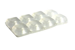 Elastikpuffer 18 x 18 mm eckig