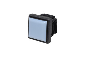 Teflon Stopfen für quadratische Rohre 25 x 25 mm
