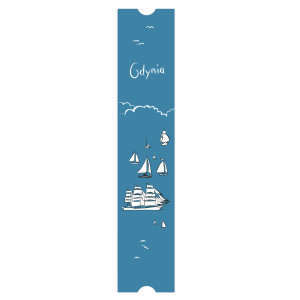 Zakładka do książki Gdynia Żaglowce
