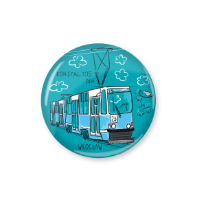 Magnes Wrocław Tramwaj Konstal 105Na