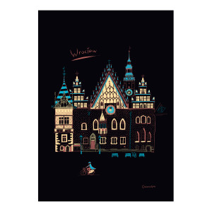 Plakat Wrocław Ratusz