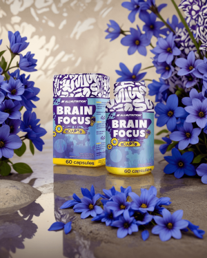 ALLNUTRITION Hukommelse Kapsler – Brain Focus, 60 Kapsler