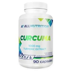 ALLNUTRITION Gurkemeie Kapsler 1000 Mg – Curcuma Longa, 90 Stk