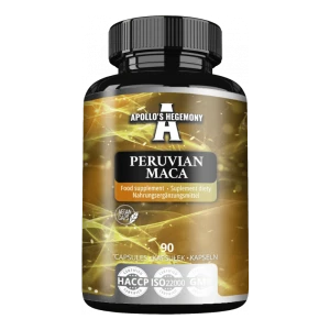 Apollo's Hegemony Peruansk Maca Kapsler – 500 Mg Ekstrakt 10:1 (90 Stk)