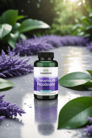 SWANSON Krom Pikolinat 200 Mcg – 200 Vegkapsler