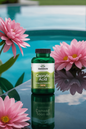 SWANSON Kaprylsyre 600 Mg C8 (Mct) – 60 Softgels
