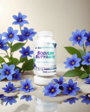ALLNUTRITION Sodium Butyrat 500 Mg 100 Kaps -Fordøyelse Og Immunforsvar