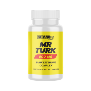 Bli God AS Turkesteron - Ajuga Turkestanica Ekstrakt- 500 Mg Standardisert 10% – 120 Vegkapsler