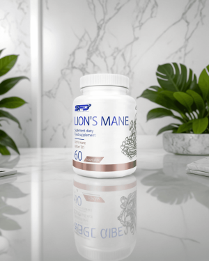 SFD Lion'S Mane 600mg Ekstrakt 10:1 – 60 Kapsler