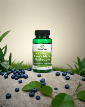 SWANSON Lion'S Mane Full Spectrum 500 Mg – 60 Vegkapsler