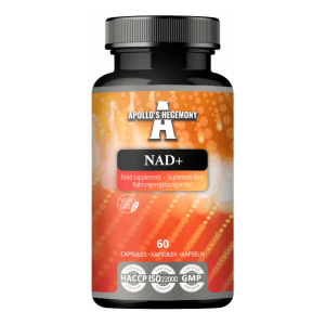 Apollo's Hegemony Nad+ Nikotinamid Adenin Dinukleotid 300 Mg – 60 Vegkapsler