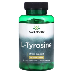 SWANSON L-Tyrosin 500 Mg – 100 Kapsler