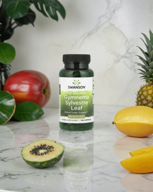 SWANSON Gymnema Sylvestre 400 Mg Fullspekter – 100 Vegkapsler