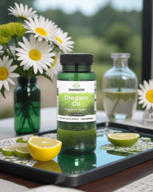 SWANSON Oregano Olje 150 Mg 10:1 Ekstrakt – 120 Vegkapsler
