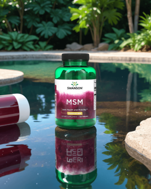 SWANSON Msm 1500 Mg Organisk Svovel – 120 Tabletter