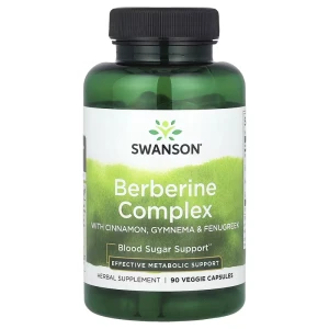 SWANSON Berberine Complex M. Kanel – 90 Kaps