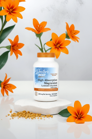 Doctor's Best Magnesium Glycinat 100 Mg – 240 Tabletter