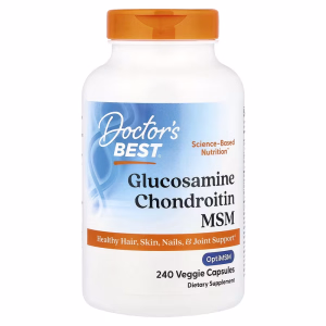 Doctor's Best Glukosamin 500 Mg Kondroitin Msm Vegansk – 120 Kapsler