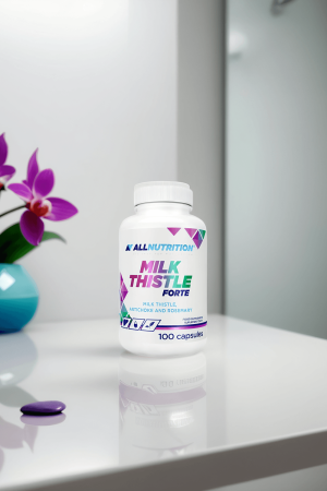 ALLNUTRITION Mariatistel 250 Mg Silymarin Forte Leverstotte – 90 Kapsler