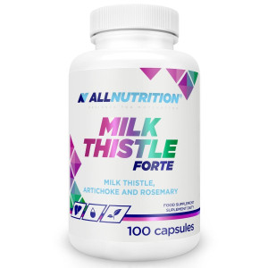 ALLNUTRITION Mariatistel 250 Mg Silymarin Forte Leverstotte – 90 Kapsler