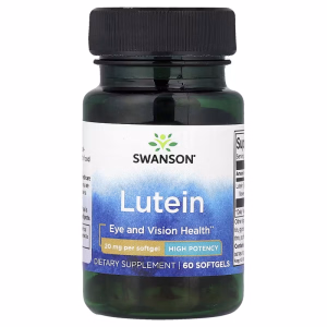 SWANSON Lutein 20 Mg – 60 Softgels
