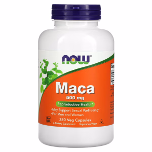 NOW Maca 500 Mg Kapsler   250 Stk (Vegkapsler)