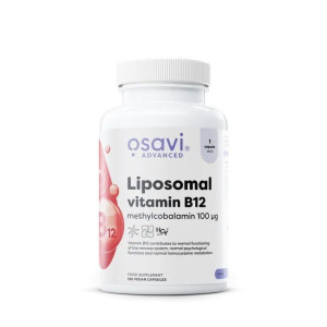 Osavi Liposomal Vitamin B12 Metylkobalamin 100 Μg – 120 Vegkapsler