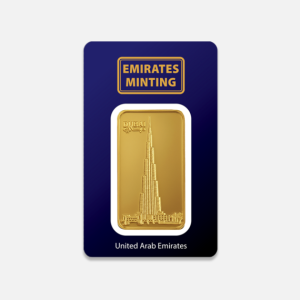 100 g sztabka złota Burj Khalifa Emirates Minting