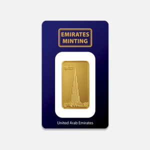 50 g sztabka złota Burj Khalifa Emirates Minting