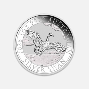 Srebrna moneta Australijski Łabędź 2026 1 uncja